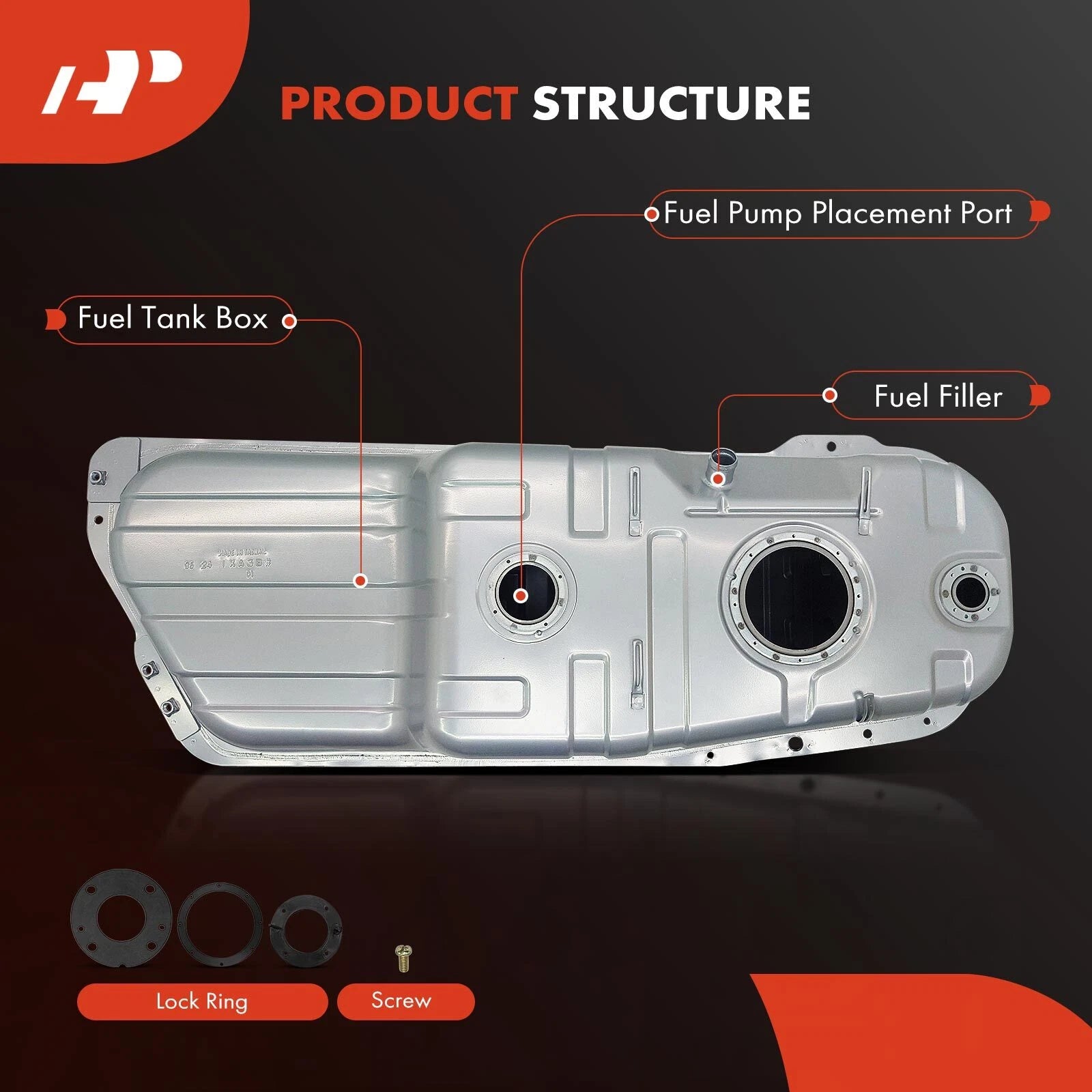 15.9 Gallons Fuel Tank for Kia Sportage (2017–2022)