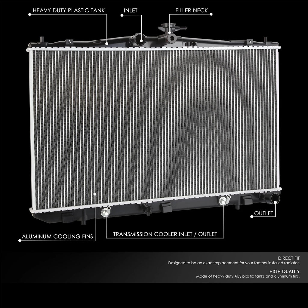 Aluminum Cooling Radiator for RX350 Sienna 2.7L 3.5L (2010–2016) DPI 13548