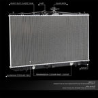 Aluminum Cooling Radiator for RX350 Sienna 2.7L 3.5L (2010–2016) DPI 13548