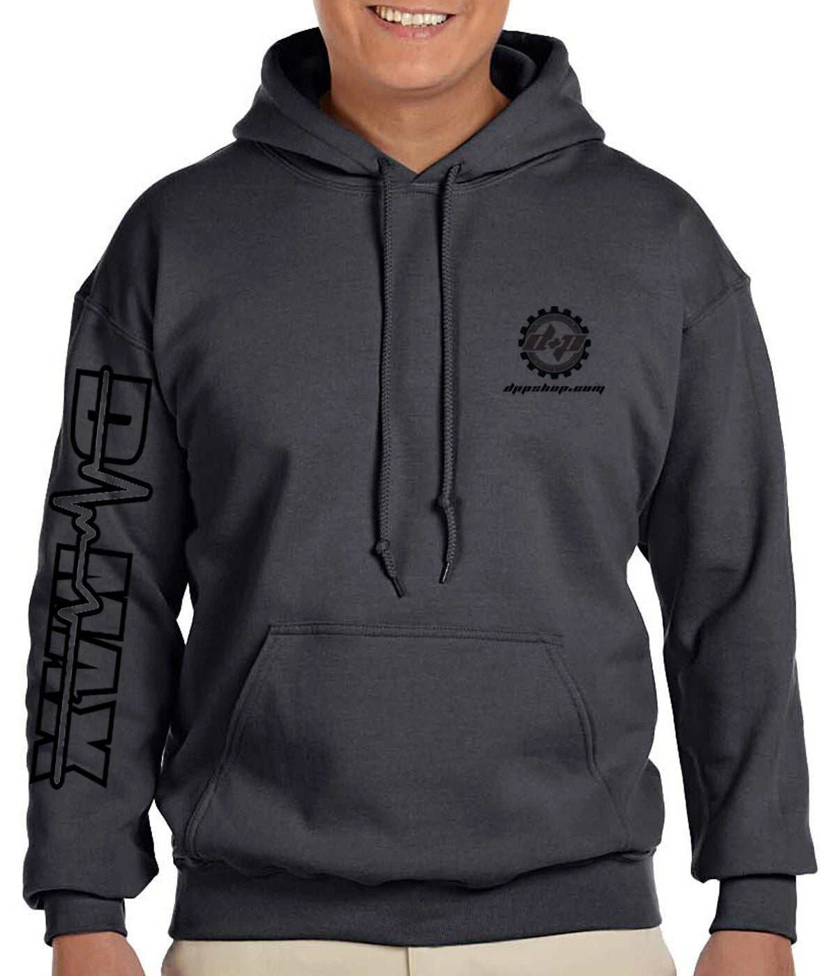Charcoal Hoodie for Chevrolet Dmax Diesel (2010–2023)
