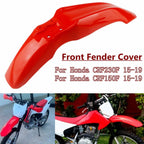 1Pc Front Fender Mudguard Cover for Honda CRF230F CRF150F (2015-2019) Red
