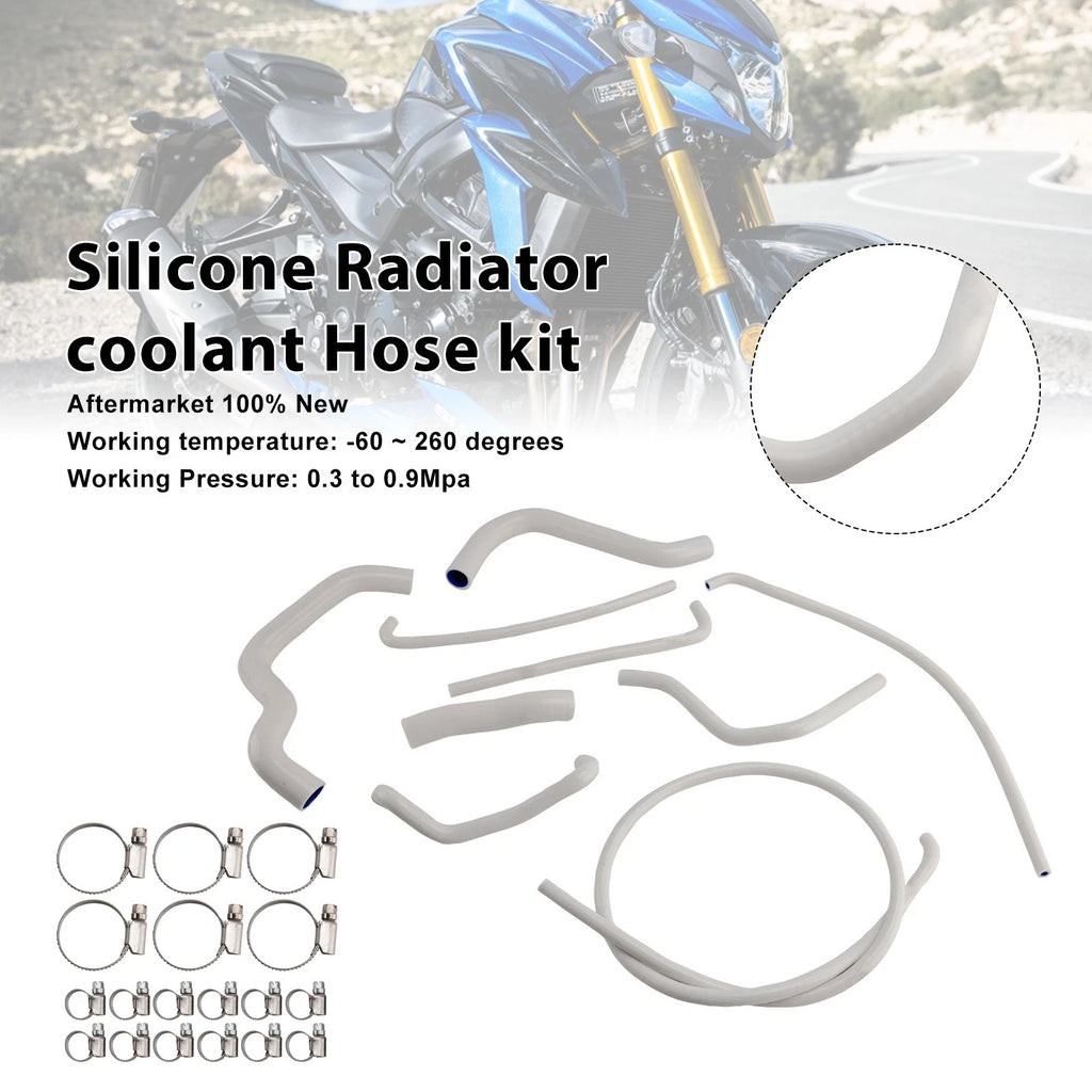 Silicone Radiator Coolant Hose Kit for Suzuki GSX-S750/Z (2017–2025)