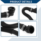 Radiator Hose for BMW 5 Series F10 523i 528i 530i (2009–2013) No. 17127578403