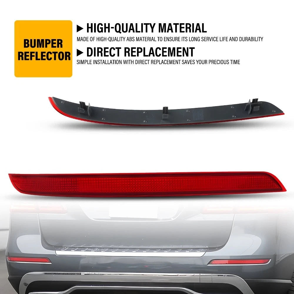 2X Rear Bumper Reflector for Mercedes Benz W166 ML350 ML550 (2012–2015)