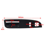 RHD Black Window Switch Control Panel Trim for VW Golf 5, R32, Jetta (2003-2009)
