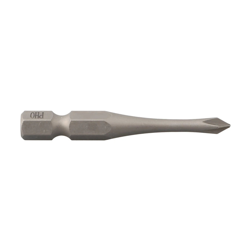 Set of 3 Slotted Cross Screwdriver Bits PH0 PH1 PH2 for Various Uses