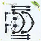 10pc Suspension Kit Control Arm Tie Rod End Ball Joint for Ford Ranger (1998–2001)