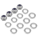 Foot Guard Footpeg Bolts Nuts Kit for Yamaha Banshee 350 YFZ350 (1987–2006)