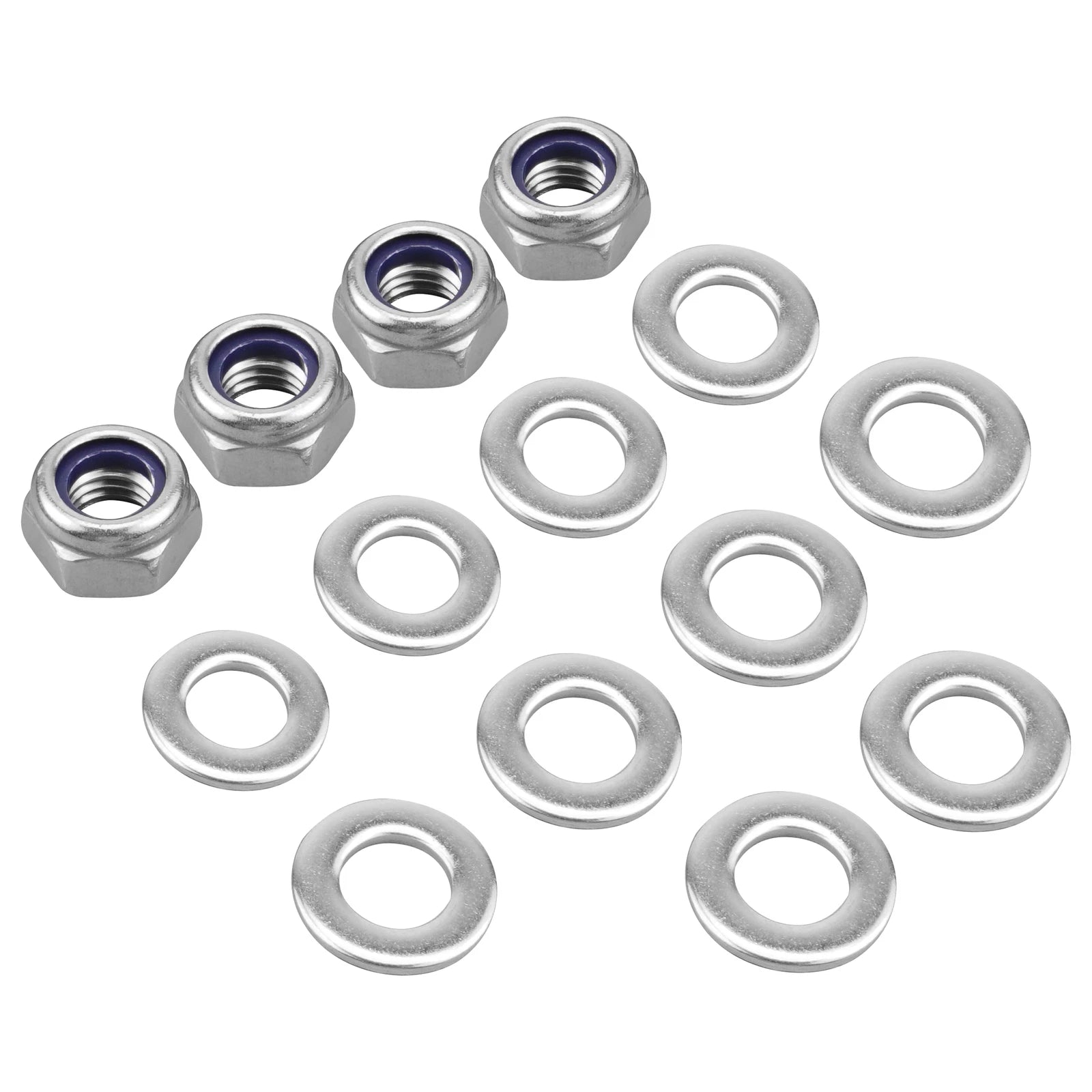 Foot Guard Footpeg Bolts Nuts Kit for Yamaha Banshee 350 YFZ350 (1987–2006)