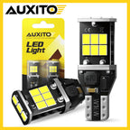 2X LED Reverse Back Up Lights for Universal Fit (921, 912, W16W, T15)