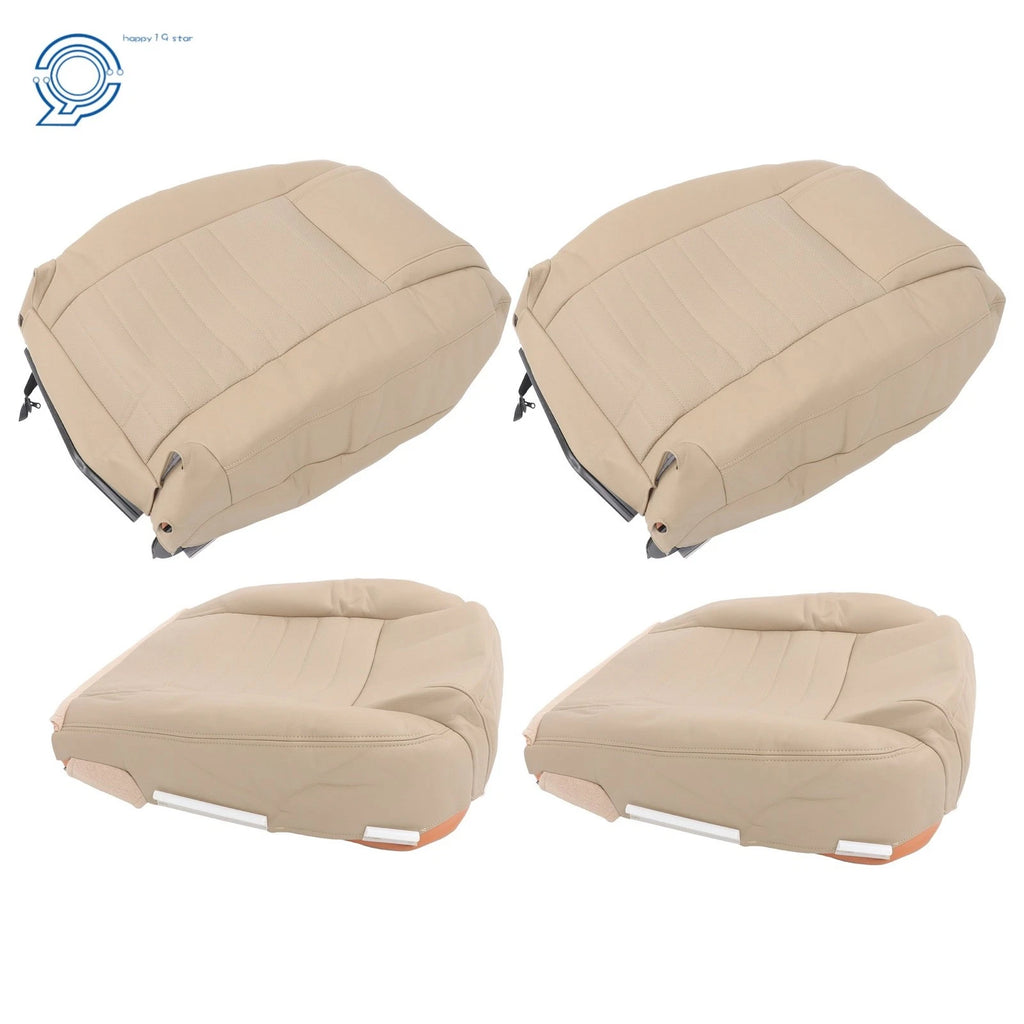 Beige Leather Seat Covers for Ford Mustang GT (2005–2009)