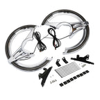 Brake Rotor Covers LED Amber Light Smoke Lens for Honda Goldwing GL1800 (2018–2025)
