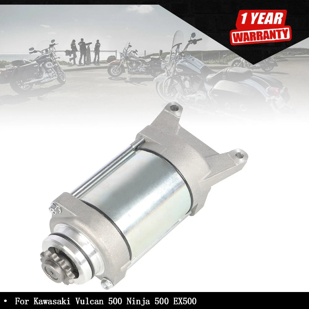 Starter Assembly for Kawasaki Vulcan 500 Ninja 500 (1990-2009)