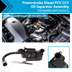 PCV CCV Oil Separator Assembly for Ford 6.7L Powerstroke (2011–2016)