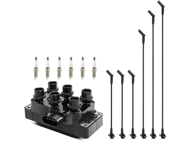 Ignition Coil Spark Plug Wire Set for Mazda B4000 (2001–2010) BM364TC