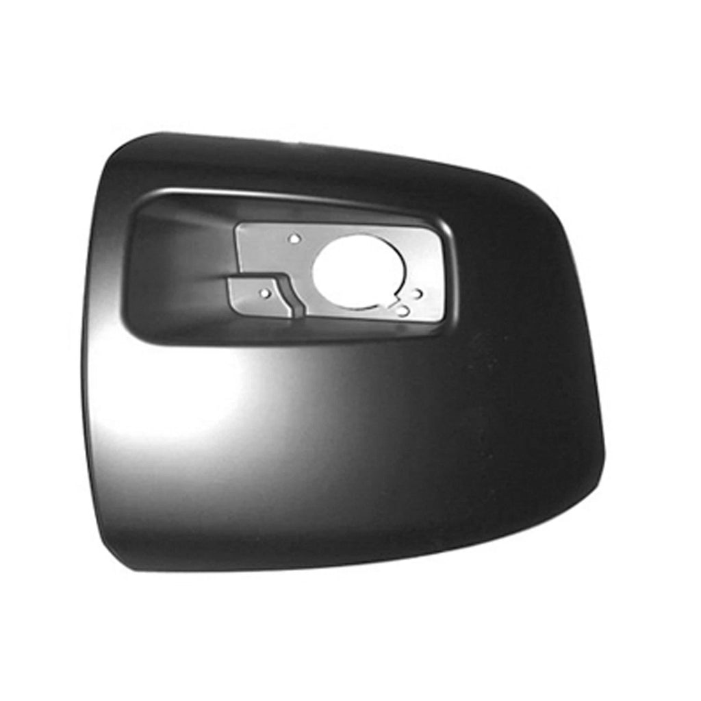 Replacement Primed/Ready to Paint Passenger Side Front Bumper End w/Fog Lights