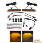 Front Fork Turn Signal Lights for Harley Street Glide Road Glide (2023-2025)