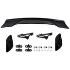 57 Inch Rear Wing Spoiler for Universal Fitment (Matte Black ABS Plastic)