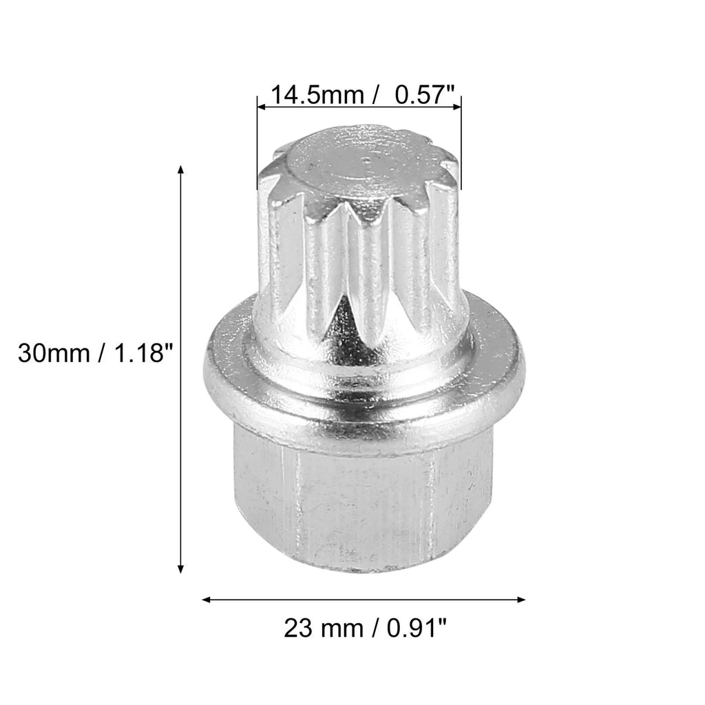 1/11PT Car Anti Theft Wheel Lock Lug Nut Screw Removal Key for VW Audi 