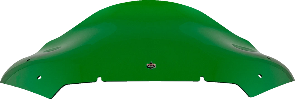 Klock Werks Kolor Flare Windshield 10" Green for FLTR (2018–2023) KWW-01-0718
