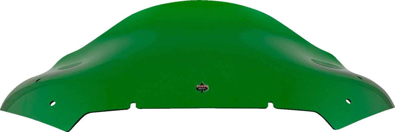Klock Werks Kolor Flare Windshield 10" Green for FLTR (2018–2023) KWW-01-0718