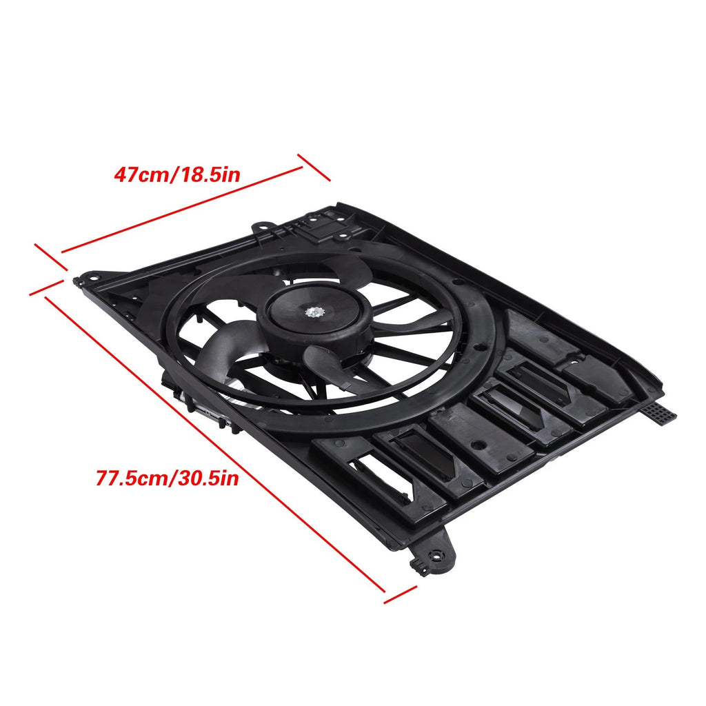 Radiator Cooling Fan Assembly for Ford Fusion Lincoln MKZ (2013–2020)