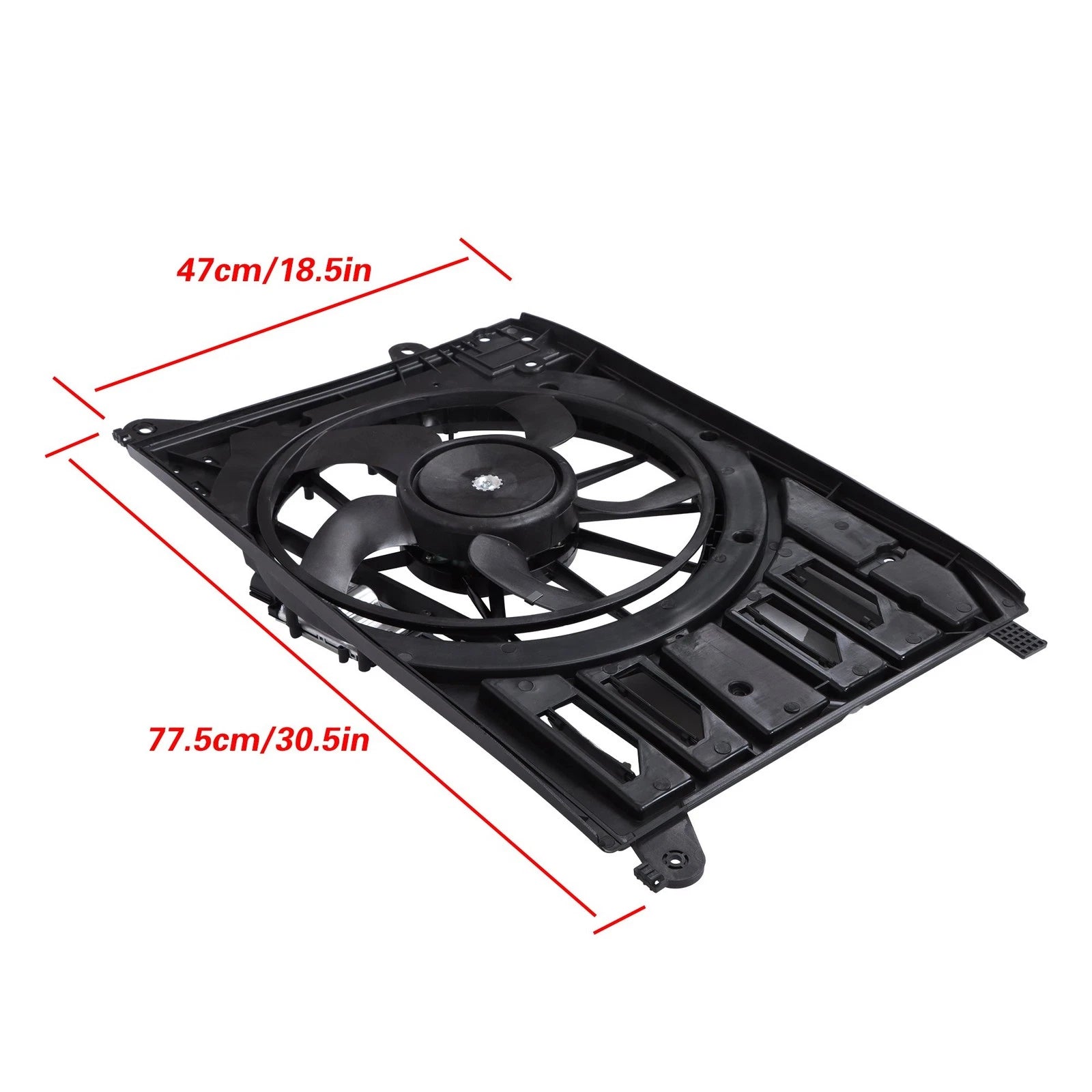 Radiator Cooling Fan Assembly for Ford Fusion Lincoln MKZ (2013–2020)