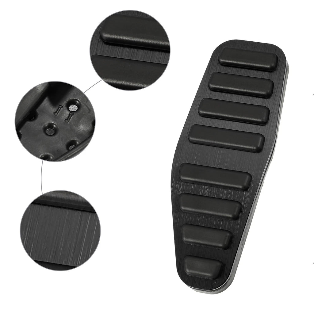 3 Pcs Gas Accelerator Brake Clutch Pedal Cover for Suzuki Jimny (2018–2023)