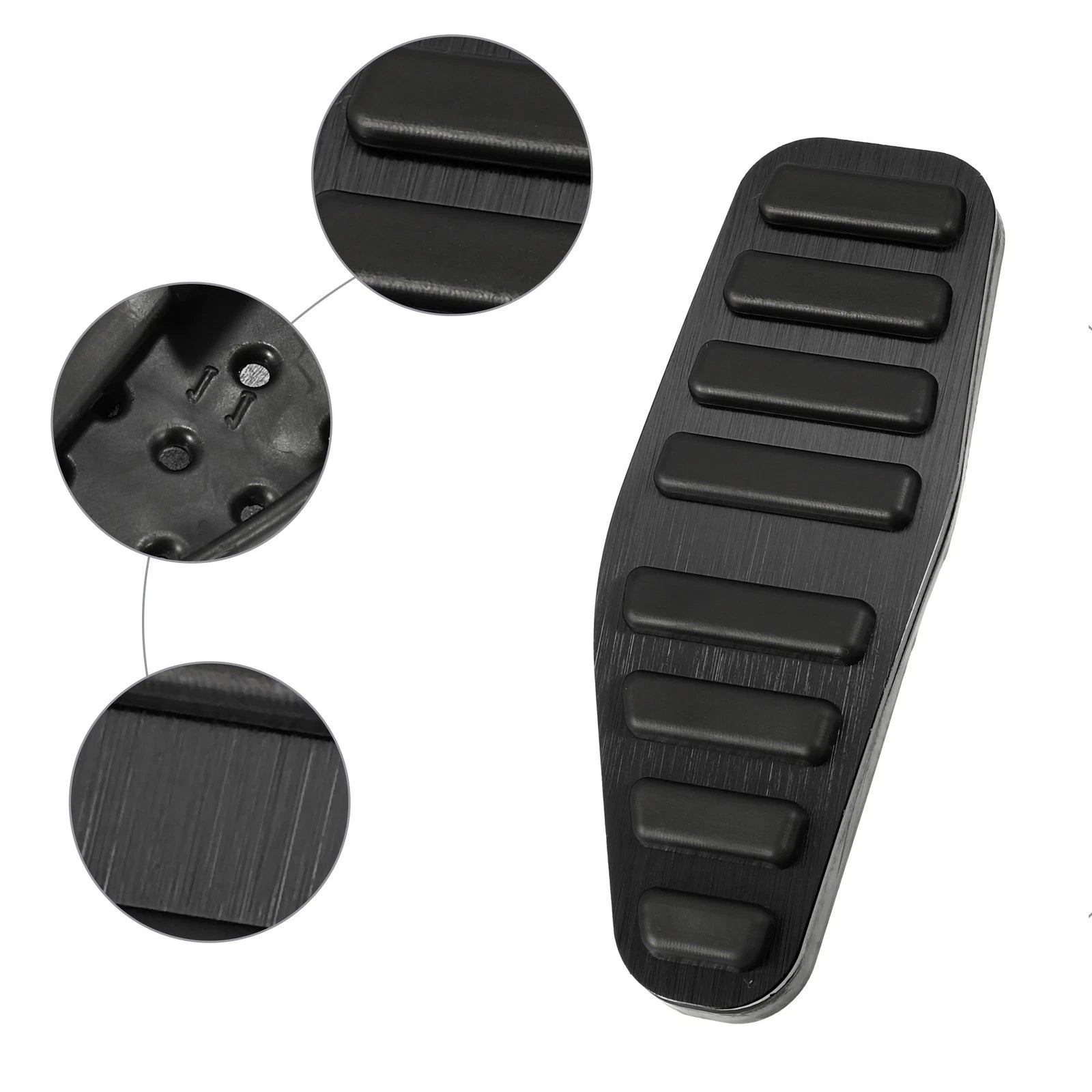 3 Pcs Gas Accelerator Brake Clutch Pedal Cover for Suzuki Jimny (2018–2023)