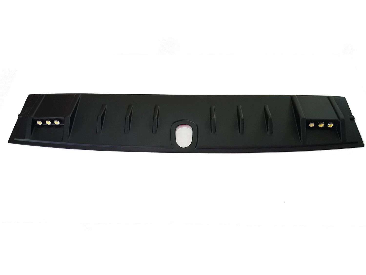 K Front LED Roof Spoiler in Matte Black for Isuzu D-Max Ute Pickup (2017-2020)