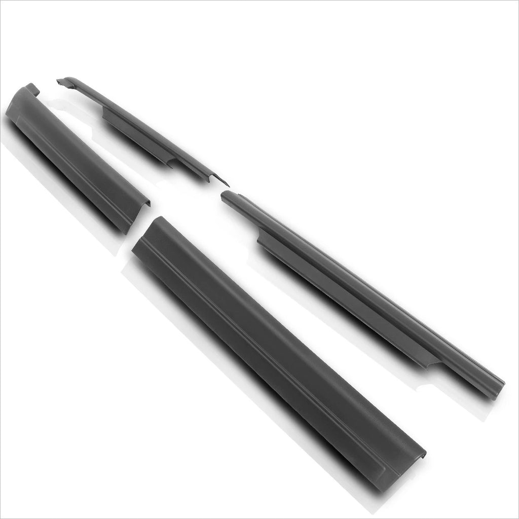 Set of 2 TPO Rocker Panel Sill Plate Covers for Silverado/Sierra (1999–2007)