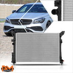 Aluminum OE Style Radiator for Benz CLA250/CLA GLA45 AMG (2014–2017) DPI-13432