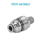 Hydraulic Flat Face Quick Coupler for Bobcat (6679837, 6680018)