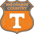 Route Badge Shield Sign for Game Room (Distressed Look)
