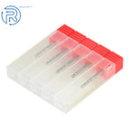 Set of 5 Carbide End Mills 1/8" Shank 1/2" Length Cut