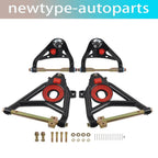 Set of 4 Tubular Upper & Lower Control Arms for Chevrolet Full Size (1958–1964)