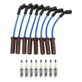 NGK Wire Set & 8 G-Power Platinum Spark Plugs for Escalade Sierra 1500 (2007–2014)