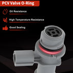 PCV Valve for Ford F-150, Fusion, Lincoln Town Car, Mercury (No. 5L3Z6A666BA)