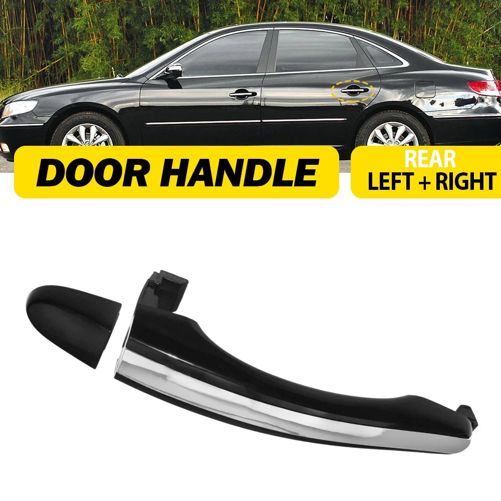 Set of 2 Chrome Outside Door Handles for Hyundai Azera (2006–2011) EV