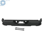 Rear Bumper Assembly for Silverado Sierra 1500 (2019–2023) Dual Exhaust Black