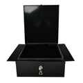 Diamond Tread Aluminum In-Frame Tool Box for Trucks (22"x24"x9")