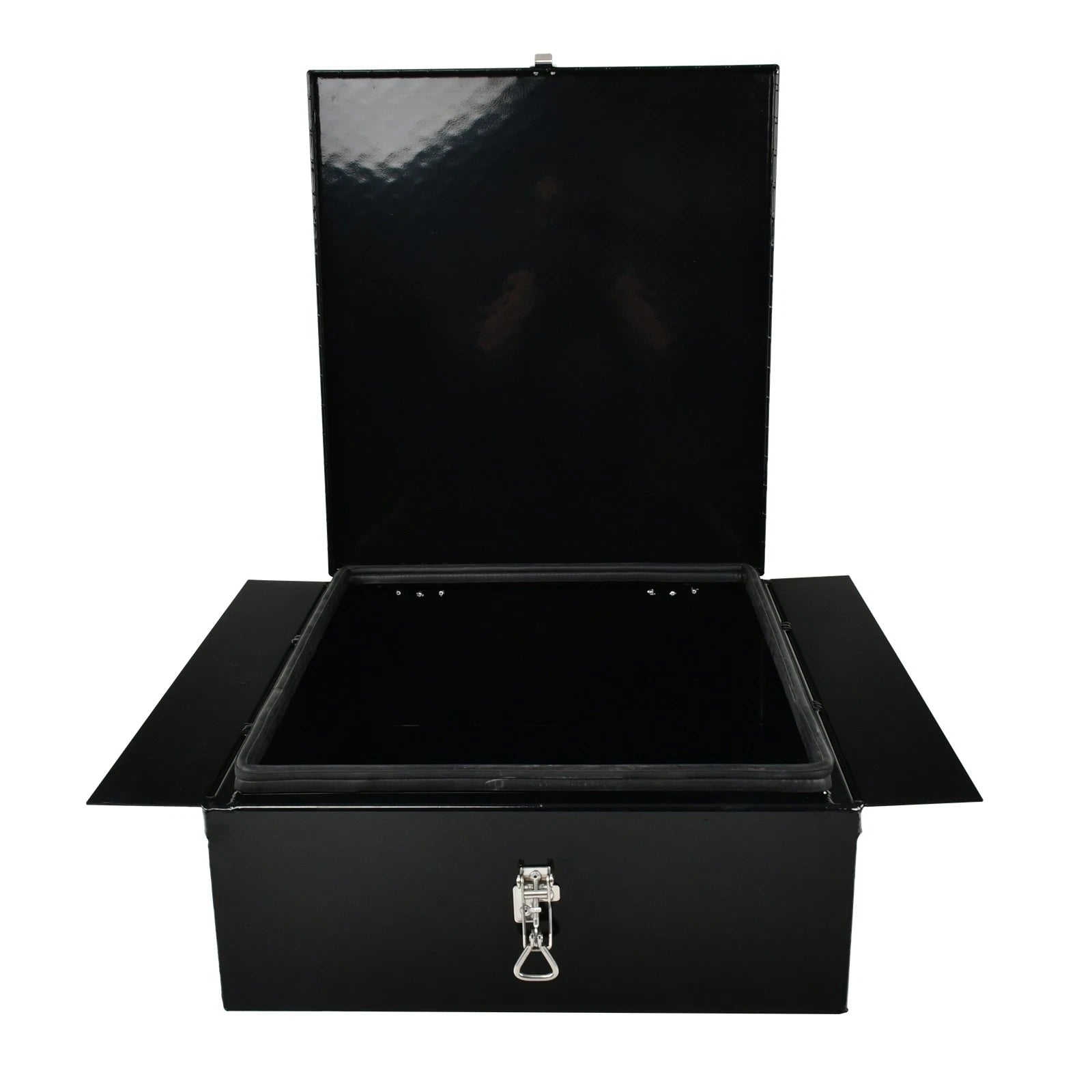 Diamond Tread Aluminum In-Frame Tool Box for Trucks (22"x24"x9")