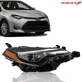 Headlight Assembly for Toyota Corolla (2017–2019) Black Housing Right Side