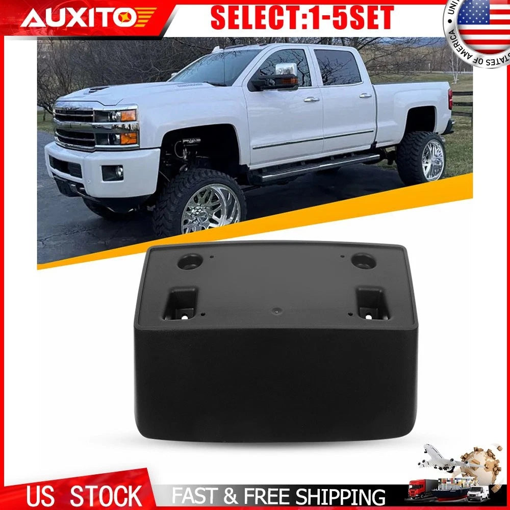 Front Bumper License Plate Holder for Chevrolet Silverado 2500 (2015–2019)