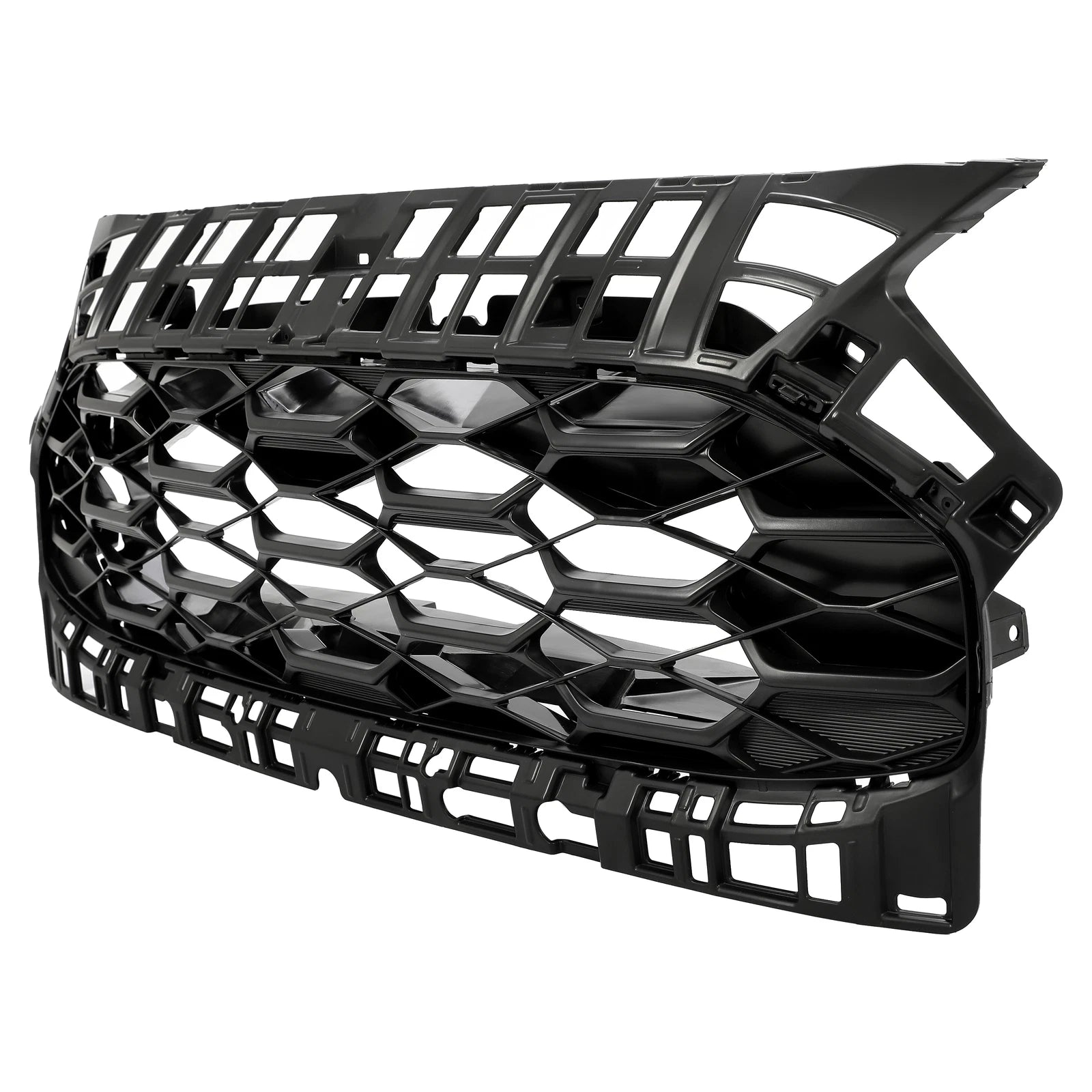 Front Bumper Upper Grille for Honda HR-V (2023–2024) Matte Black Honeycomb