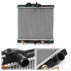 Aluminum Core Replacement Radiator for Honda Civic (1992–2000) AT DPI-1290