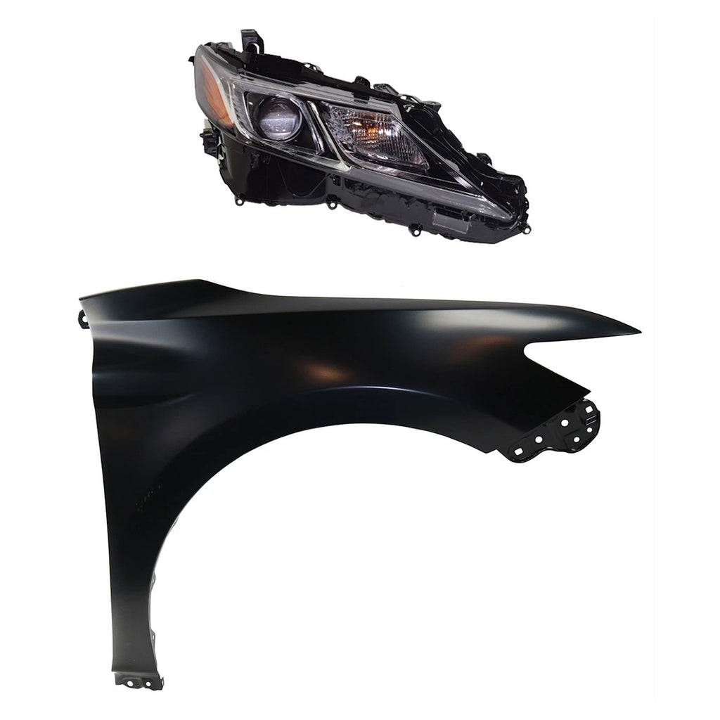 Passenger Right Side Fender Quarter Panel for Toyota Camry (2019–2024)