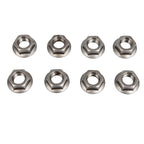 2 Pack U Bolt Kit for 3500lb Trailer Axle 3" Round 7" Long 1/2" Dia