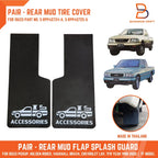 Rear Mud Flaps for Holden Rodeo TF 1988-2002 Isuzu Pickup Splash Guards