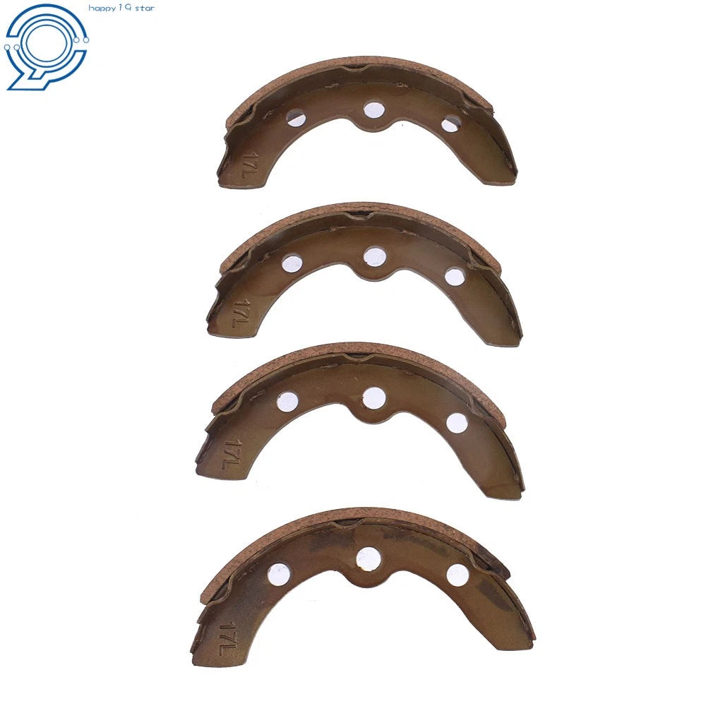 Set of 4 Rear Brake Shoes #1011463 #101146302 for DS Club Car Golf Cart (1981–1994)